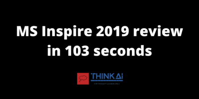 MS Inspire 2019 review in 103 seconds